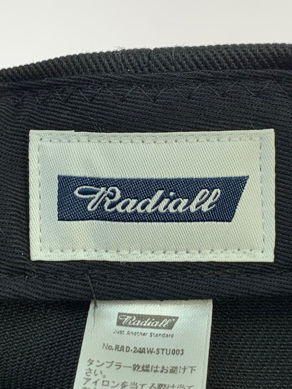 【中古品】【メンズ/レディース】 RADIALL ラディアル STRAIGHT UP TRUCKER CAP ストレートアップ トラッカーキャップ 帽子 185-260424-em-15-min サイズ：FREE カラー：ブラック 万代Net店