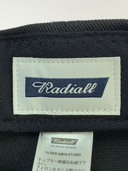 【中古品】【メンズ/レディース】 RADIALL ラディアル STRAIGHT UP TRUCKER CAP ストレートアップ トラッカーキャップ 帽子 185-260424-em-15-min サイズ：FREE カラー：ブラック 万代Net店