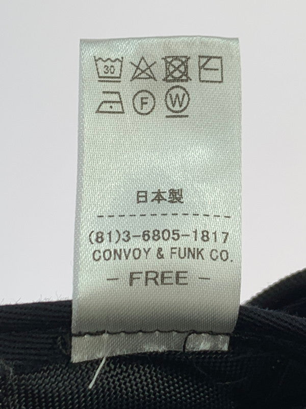 【中古品】【メンズ/レディース】 RADIALL ラディアル STRAIGHT UP TRUCKER CAP ストレートアップ トラッカーキャップ 帽子 185-260424-em-15-min サイズ：FREE カラー：ブラック 万代Net店
