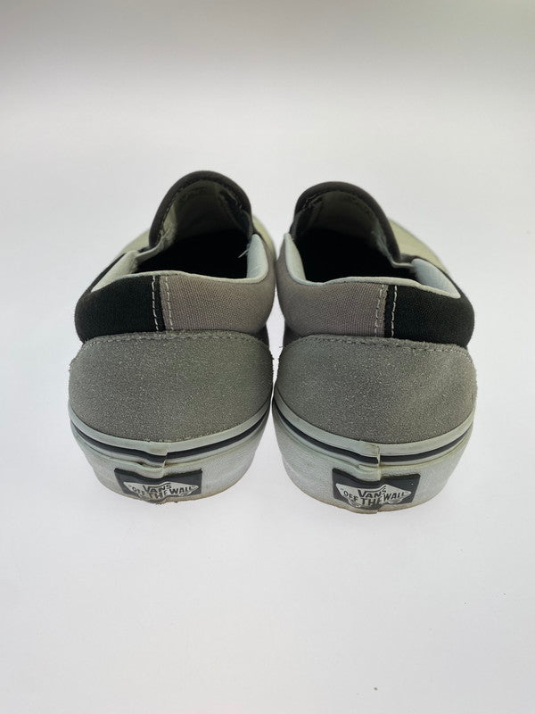 【中古品】【メンズ】 VANS ヴァンズ MIX&MATCH SLIP ON ミックス マッチ スリップオン 靴 シューズ スニーカー SNEAKER 163-260422-KS-29-min サイズ：26cm US8 カラー：ブラック/ホワイト/グレー 万代Net店