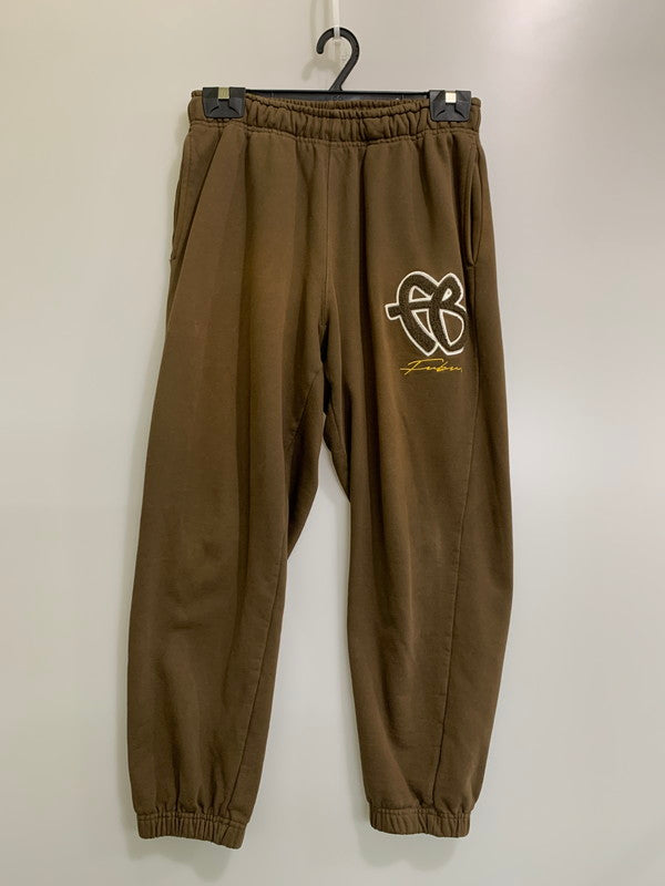 【中古品】【メンズ】 FUBU フブ SWEAT PANTS FAM-42506 スウェットパンツ ボトムス 153-260425-SH-01-min サイズ：M カラー：ブラウン 万代Net店