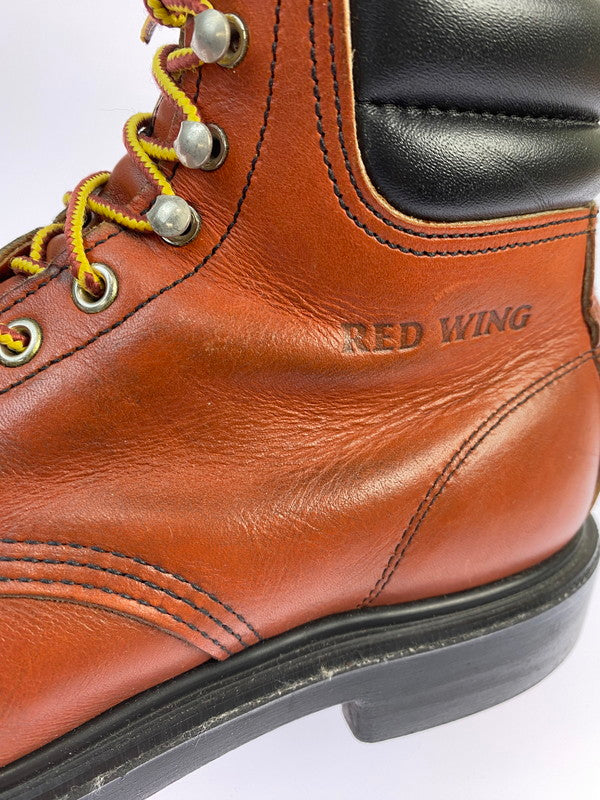 【中古品】【メンズ】 REDWING レッドウィング SUPERSOLE MOC-TOE BOOTS 8804 スーパーソール モックトゥ ブーツ 靴 164-260422-KS-32-min サイズ：26cm US8 カラー：ブラウン系 万代Net店
