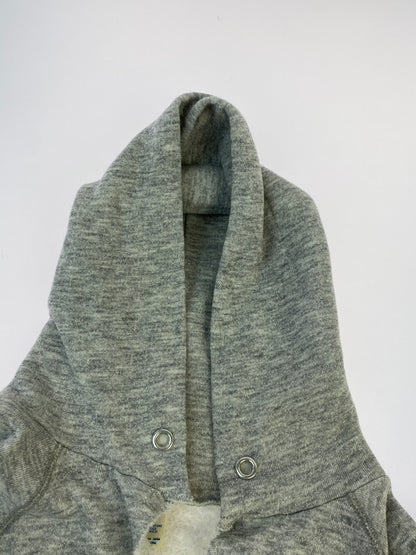 【現状渡し品】【メンズ】 CHAMPION チャンピオン 80S トリコタグ GRASSBORO STATE HOODIE プルオーバーパーカー 146-260604-AS-28-min サイズ：L カラー：グレー 万代Net店