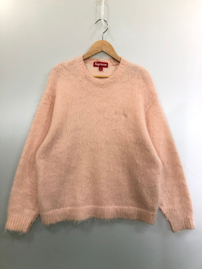【中古品】【メンズ】 SUPREME シュプリーム BRUSHED MOHAIR SWEATER ブラッシュ モヘア セーター トップス 149-260424-jt-06-min サイズ：M カラー：LIGHT PINK 万代Net店