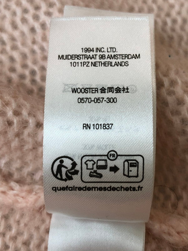 【中古品】【メンズ】 SUPREME シュプリーム BRUSHED MOHAIR SWEATER ブラッシュ モヘア セーター トップス 149-260424-jt-06-min サイズ：M カラー：LIGHT PINK 万代Net店