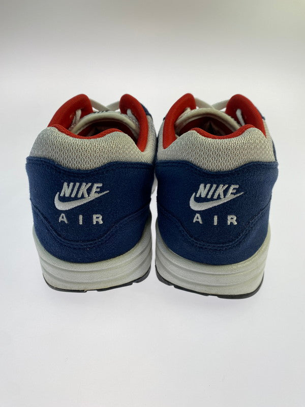 【中古品】【メンズ】 NIKE ナイキ ID AIR MAX 1 943756-972 アイディー エア マックス ワン 靴 シューズ スニーカー SNEAKER 160-260422-KS-07-min サイズ：25.5cm US7.5 カラー：ブルー/ホワイト/レッド 万代Net店