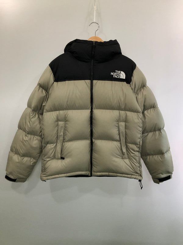 【中古品】【メンズ】 THE NORTH FACE ノースフェイス ND92331 NUPTSE HOODIE JACKET ヌプシ フーディ ジャケット ダウンジャケット アウター 144-260424-jt-02-min サイズ：XL カラー：グレー/ブラック 万代Net店