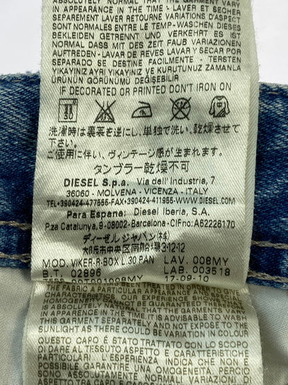 【中古品】【メンズ】 DIESEL ディーゼル VIKER-R-BOX DENIM PANTS WASH008MY バイカー アール ボックス デニムパンツ メンズ ボトムス ジーンズ 152-260428-KS-29-min サイズ：W31 L30 カラー：ブルー 万代Net店