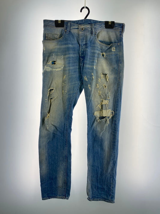 【現状渡し品】【メンズ】 DIESEL ディーゼル BUSTER JEANS 084CM バスター ジーンズ メンズ ボトムス デニムパンツ 152-260428-KS-28-min サイズ：W33 L32 カラー：ブルー 万代Net店