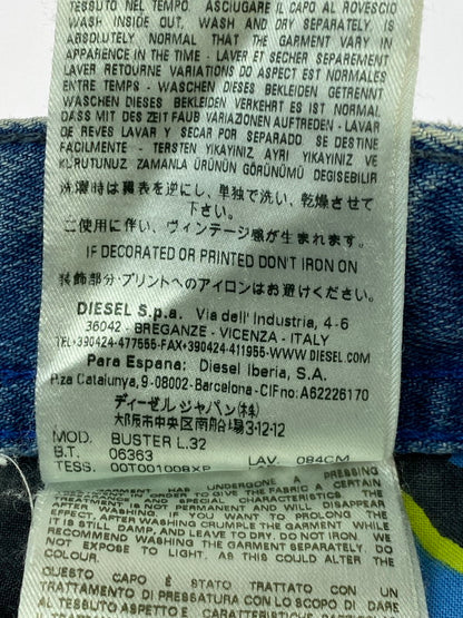 【現状渡し品】【メンズ】 DIESEL ディーゼル BUSTER JEANS 084CM バスター ジーンズ メンズ ボトムス デニムパンツ 152-260428-KS-28-min サイズ：W33 L32 カラー：ブルー 万代Net店