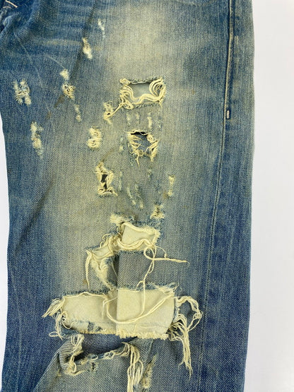 【現状渡し品】【メンズ】 DIESEL ディーゼル BUSTER JEANS 084CM バスター ジーンズ メンズ ボトムス デニムパンツ 152-260428-KS-28-min サイズ：W33 L32 カラー：ブルー 万代Net店