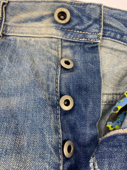 【現状渡し品】【メンズ】 DIESEL ディーゼル BUSTER JEANS 084CM バスター ジーンズ メンズ ボトムス デニムパンツ 152-260428-KS-28-min サイズ：W33 L32 カラー：ブルー 万代Net店