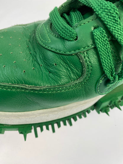 【中古品】【メンズ】 NIKE ナイキ OFF-WHITE AIR FORCE 1 MID SP LTHR DR0500-300 オフホワイト エアフォース ワン ミッド エスピー レザー 靴 シューズ スニーカー 160-260422-KS-12-min サイズ：28cm US10 カラー：グリーン 万代Net店