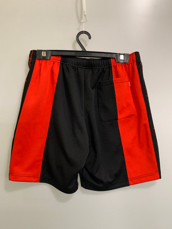 【中古品】【メンズ】 SUPREME シュプリーム 19SS BARBED WIRE ATHLETIC SHORT ショートパンツ ボトムス 149-260604-AS-42-min サイズ：S カラー：ブラック/レッド 万代Net店