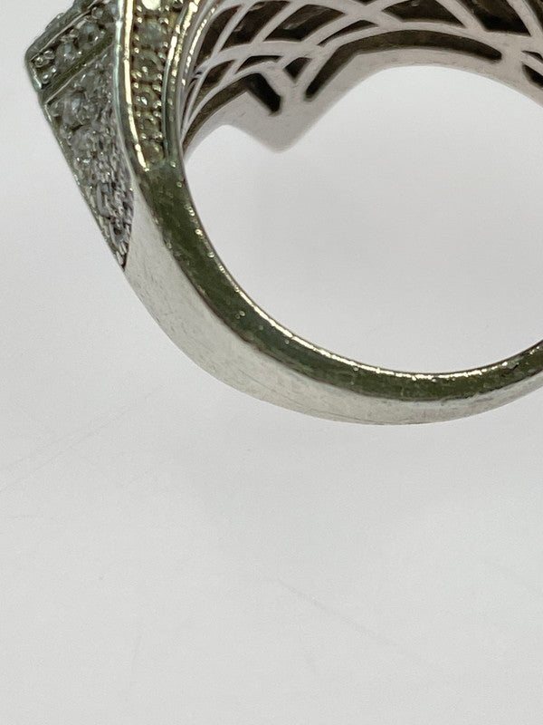 【中古品】【メンズ/レディース】 AVARANCHE アヴァランチ STAR RING スターリング 指輪 192-260428-KS-10-min カラー：シルバー 万代Net店