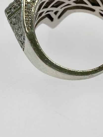 【中古品】【メンズ/レディース】 AVARANCHE アヴァランチ STAR RING スターリング 指輪 192-260428-KS-10-min カラー：シルバー 万代Net店
