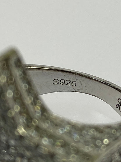 【中古品】【メンズ/レディース】 AVARANCHE アヴァランチ STAR RING スターリング 指輪 192-260428-KS-10-min カラー：シルバー 万代Net店