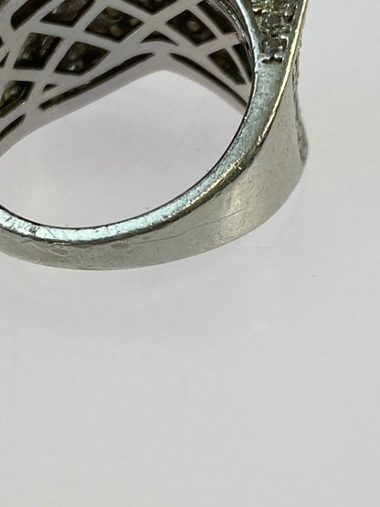 【中古品】【メンズ/レディース】 AVARANCHE アヴァランチ STAR RING スターリング 指輪 192-260428-KS-10-min カラー：シルバー 万代Net店