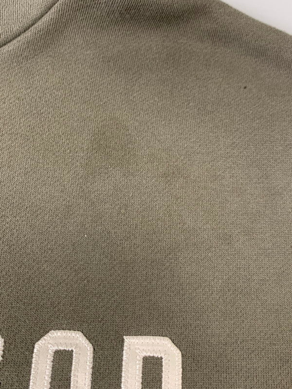 【中古品】【メンズ】 FEAR OF GOD ESSENTIALS フィア オブ ゴッド エッセンシャルズ STATE HOODIE ステート フーディー パーカー メンズ トップス 142-260424-em-35-min サイズ：S カラー：カーキ 万代Net店