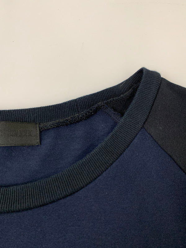 【中古品】【メンズ】 GOD SELECTION ゴッド セレクション RAGLAN TEE ラグラン ティー 長袖Tシャツ メンズ トップス 142-260424-em-24-min サイズ：M カラー：ネイビー/ブラック 万代Net店
