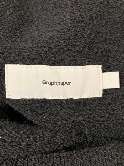 【中古品】【メンズ】 GRAPAPAPER×LOOPWHEELER グラフペーパー ループウィラー SWEAT PANTS GU221-70003B スウェットパンツ メンズ ボトムス 151-260421-KS-33-min サイズ：1 カラー：ブラック 万代Net店