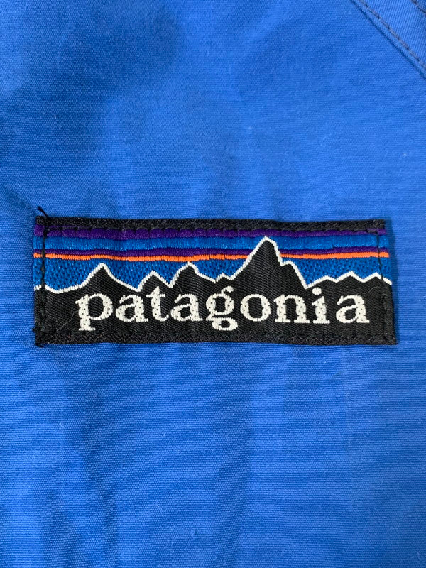 【現状渡し品】【メンズ】 PATAGONIA パタゴニア 80S デカタグ SHELLED SYNCHILLA JACKET 1980年代 シェルド シンチラ ジャケット メンズ アウター 144-260421-KS-22-min カラー：ブルー 万代Net店
