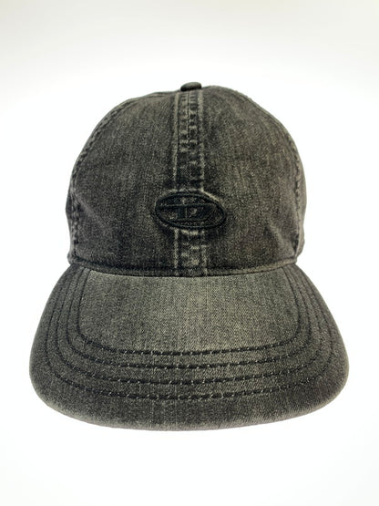 【中古品】【メンズ/レディース】 DIESEL ディーゼル BASEBALL CAP A17410 ベースボール キャップ 帽子 185-260424-em-02-min サイズ：2 カラー：ブラック 万代Net店