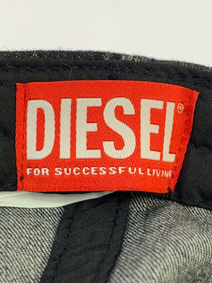 【中古品】【メンズ/レディース】 DIESEL ディーゼル BASEBALL CAP A17410 ベースボール キャップ 帽子 185-260424-em-02-min サイズ：2 カラー：ブラック 万代Net店