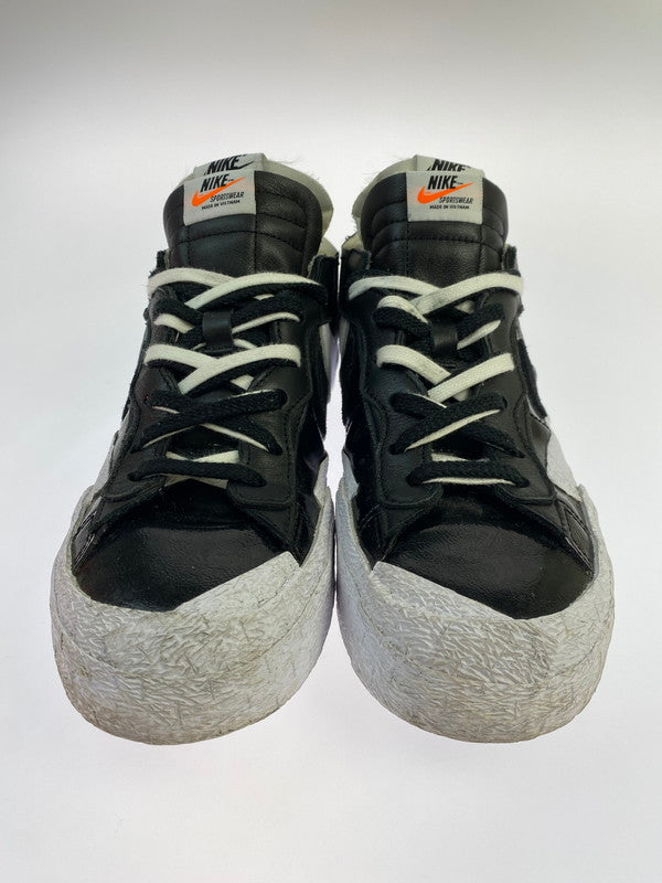 【現状渡し品】【メンズ】 NIKE ナイキ BLAZER LOW SACAI DM6443-001 ブレーザー ロー サカイ 靴 シューズ スニーカー SNEAKER 160-260422-KS-03-min サイズ：27.5cm US9.5 カラー：ブラック 万代Net店