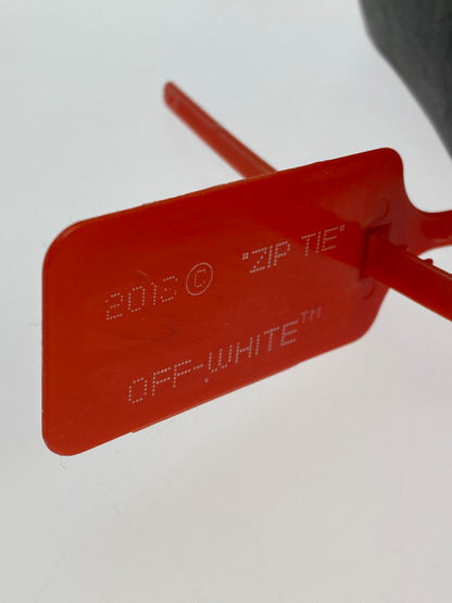 【中古品】【メンズ】 OFF-WHITE オフホワイト MOTO WRAP モト ラップ OMIA108F18B83001 1001 靴 シューズ スニーカー SNEAKER 162-260422-KS-27-min サイズ：EU42 US8.5 カラー：ブラック 万代Net店