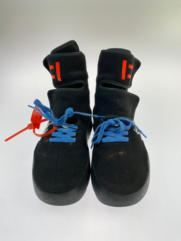 【中古品】【メンズ】 OFF-WHITE オフホワイト MOTO WRAP モト ラップ OMIA108F18B83001 1001 靴 シューズ スニーカー SNEAKER 162-260422-KS-27-min サイズ：EU42 US8.5 カラー：ブラック 万代Net店