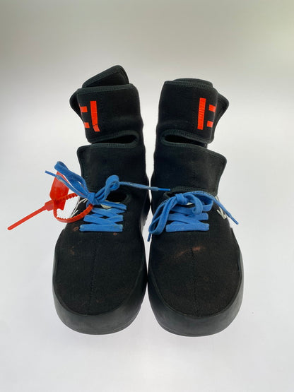 【中古品】【メンズ】 OFF-WHITE オフホワイト MOTO WRAP モト ラップ OMIA108F18B83001 1001 靴 シューズ スニーカー SNEAKER 162-260422-KS-27-min サイズ：EU42 US8.5 カラー：ブラック 万代Net店