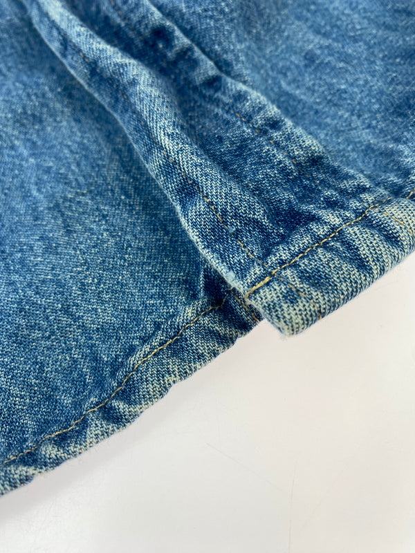 【中古品】【メンズ】 BIG MAC ビッグマック 90S DENIM L S SHIRT デニム ロングスリーブ 長袖シャツ 146-260604-AS-30-min サイズ：REGULAR カラー：ブルー 万代Net店