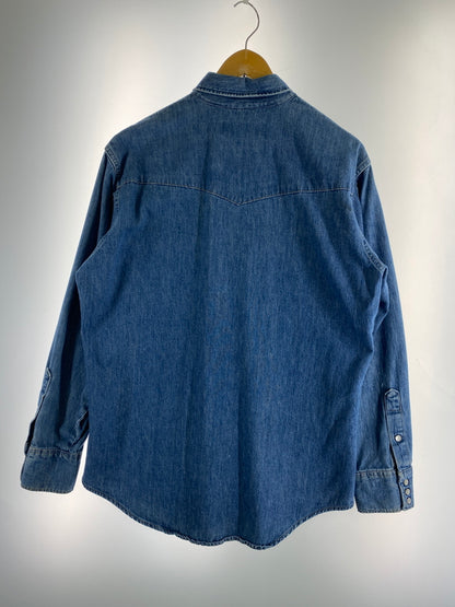 【中古品】【メンズ】 BIG MAC ビッグマック 90S DENIM L S SHIRT デニム ロングスリーブ 長袖シャツ 146-260604-AS-30-min サイズ：REGULAR カラー：ブルー 万代Net店