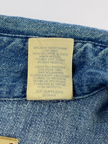 【中古品】【メンズ】 BIG MAC ビッグマック 90S DENIM L S SHIRT デニム ロングスリーブ 長袖シャツ 146-260604-AS-30-min サイズ：REGULAR カラー：ブルー 万代Net店