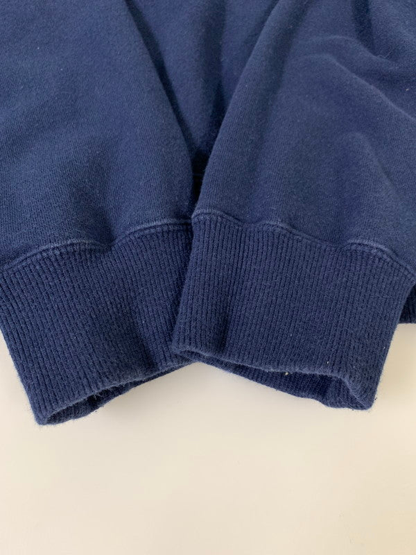 【中古品】【メンズ】 UNIFORM EXPERIMENT ユニフォームエクスペリメント FRAGMENT DESIGN SWEAT SHIRT UE-230002 23SS フラグメントデザイン スウェットシャツ 長袖 トレーナー メンズ トップス 142-260424-em-25-min カラー：ネイビー 万代Net店