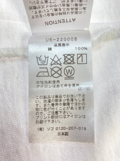 【中古品】【メンズ】 UNIFORM EXPERIMENT ユニフォームエクスペリメント UE-220008 DONDI WHITE SS TEE ショートスリーブ 半袖Tシャツ 142-260711-AS-31-min サイズ：4 カラー：ホワイト 万代Net店