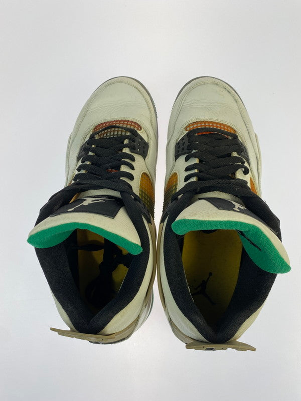 【中古品】【メンズ】 NIKE ナイキ WOMEN’S AIR JORDAN 4 AQ9129-100 ウィメンズ エア ジョーダン フォー 靴 シューズ スニーカー SNEAKER 160-260422-KS-15-min サイズ：28.5cm US11.5 カラー：ホワイト/ブラック-ユニバーシティレッド/ラシッド グリーン 万代Net店