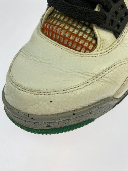 【中古品】【メンズ】 NIKE ナイキ WOMEN’S AIR JORDAN 4 AQ9129-100 ウィメンズ エア ジョーダン フォー 靴 シューズ スニーカー SNEAKER 160-260422-KS-15-min サイズ：28.5cm US11.5 カラー：ホワイト/ブラック-ユニバーシティレッド/ラシッド グリーン 万代Net店