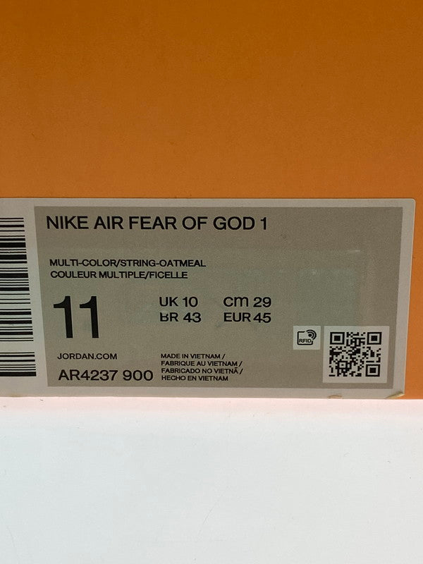 【現状渡し品】【メンズ】 NIKE ナイキ AIR FEAR OF GOD 1 AR4237-900 エア フィア オブ ゴッド ワン 靴 シューズ スニーカー SNEAKER 160-260422-KS-10-min サイズ：29cm US11 カラー：オートーミール 万代Net店