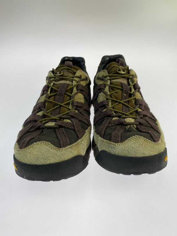 【中古品】【メンズ】 FLOWER MOUNTAIN フラワーマウンテン IWANO2 NICHOLAS DALEY FM130001 イワノツー ニコラス デイリー 靴 シューズ スニーカー SNEAKER 162-260422-KS-26-min サイズ：28cm US10.5 カラー：グリーン/ブラウン 万代Net店