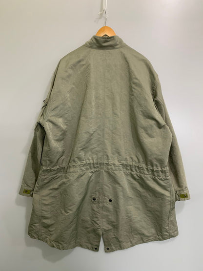 【中古品】【メンズ】 BAL バル 21AW MICROFIBER FISHTAIL COAT BAL-1977 2021年秋冬 マイクロファイバー フィッシュテール コート メンズ アウター 144-260421-KS-15-min サイズ：L カラー：グリーンカーキ 万代Net店