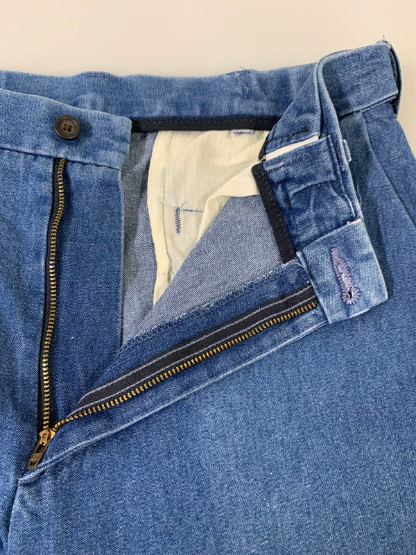 【中古品】【メンズ】 HAGGAR ハガー 90’s DENIM SLACKS 90年代 デニムスラックス ボトムス 157-260425-SH-05-min サイズ：32×32 カラー：インディゴ 万代Net店