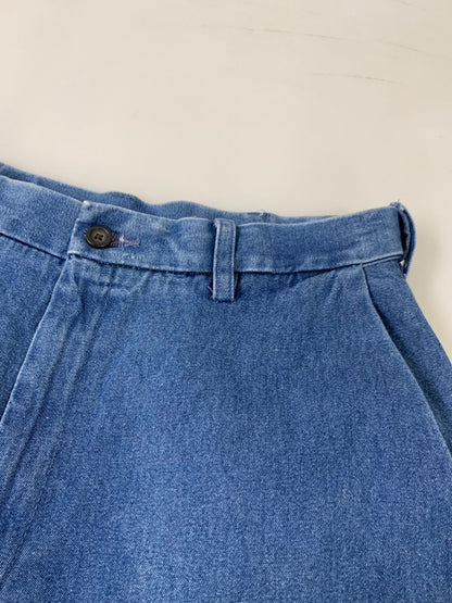 【中古品】【メンズ】 HAGGAR ハガー 90’s DENIM SLACKS 90年代 デニムスラックス ボトムス 157-260425-SH-05-min サイズ：32×32 カラー：インディゴ 万代Net店