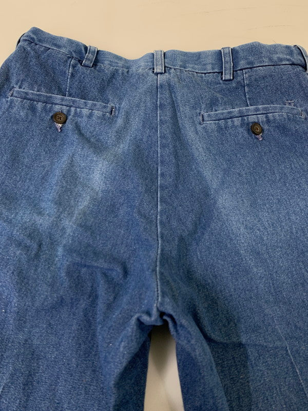 【中古品】【メンズ】 HAGGAR ハガー 90’s DENIM SLACKS 90年代 デニムスラックス ボトムス 157-260425-SH-05-min サイズ：32×32 カラー：インディゴ 万代Net店