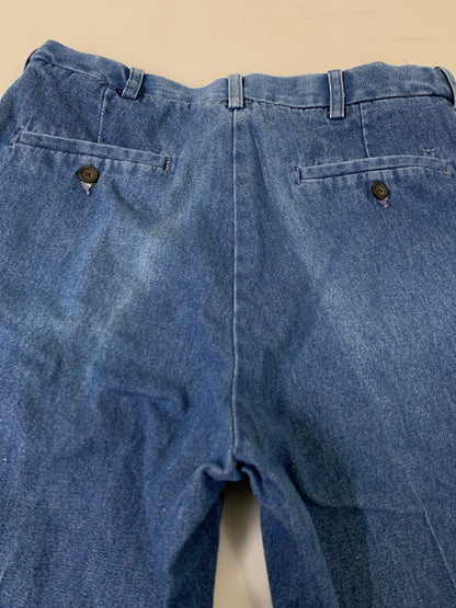 【中古品】【メンズ】 HAGGAR ハガー 90’s DENIM SLACKS 90年代 デニムスラックス ボトムス 157-260425-SH-05-min サイズ：32×32 カラー：インディゴ 万代Net店