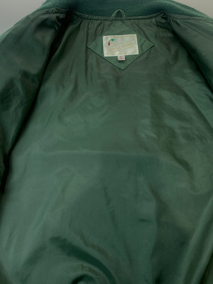 【中古品】【メンズ】 ARNOLD PALMER アーノルドパーマー 90S CUPSHOULDER JACKET 90年代 カップショルダー ジャケット アウター 146-260619-jt-26-min サイズ：L カラー：グリーン 万代Net店