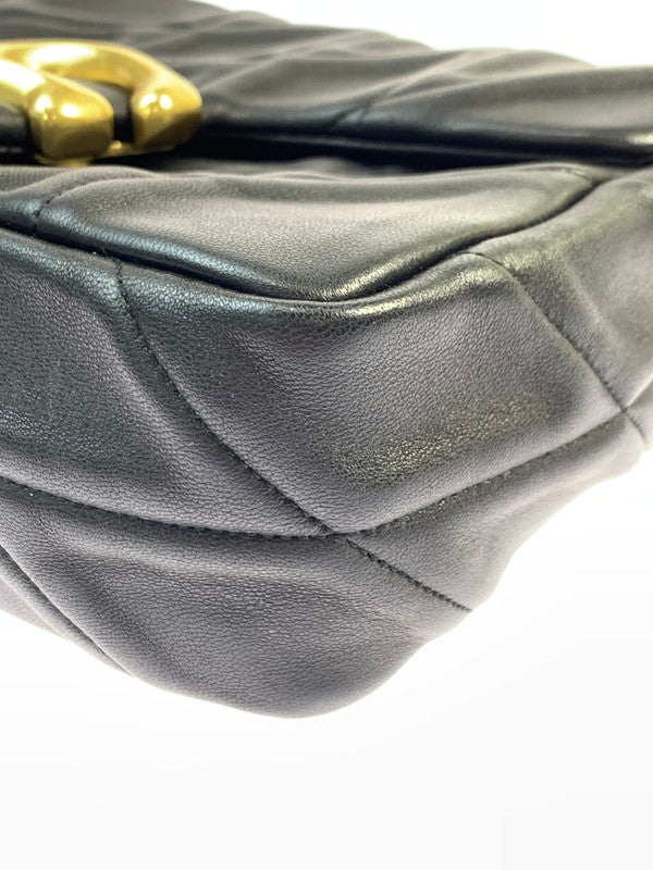 【中古品】【レディース】 COACH コーチ タイムズ スクエア タビー ショルダー バッグ・キルティング CW629 レディース カバン 鞄 180-260424-em-12-min カラー：ブラック 万代Net店