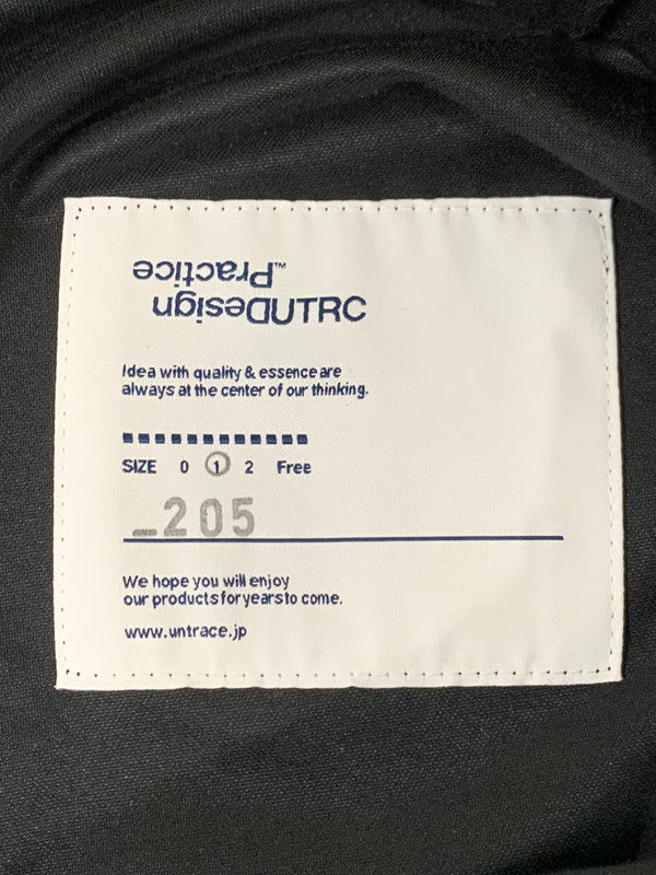 【中古品】【メンズ】 UNTRACE アントレース CURVE TAPERED PANTS _205 カーブ テーパード パンツ メンズ ボトムス 151-260421-KS-32-min サイズ：1 カラー：ブラック 万代Net店