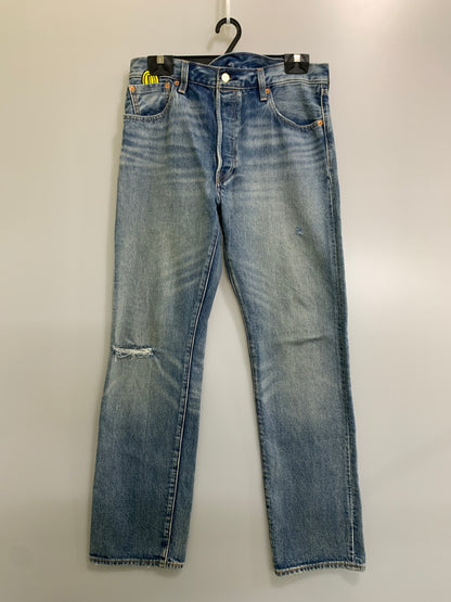 【中古品】【メンズ】 LEVI'S リーバイス × SUPER MARIO スーパーマリオ 501 DAY SELVEDGE DENIM PANT 79830-0066 501 デイ セルビッチ デニムパンツ メンズ ボトムス コラボ ジーンズ 158-260612-em-56-min サイズ：W34×L32 カラー：インディゴブルー 万代Net店